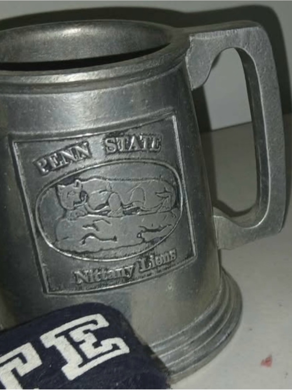 Penn State UPewter-Colored Collegiate Decorative Beer Stein - Nittany Lions - Picture 5 of 14
